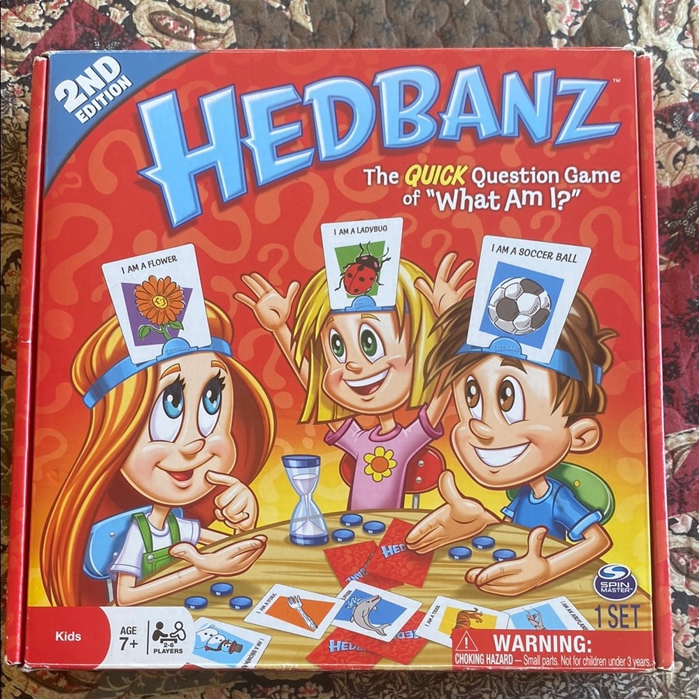 Hedbanz the quick question game of ‘what am I?’